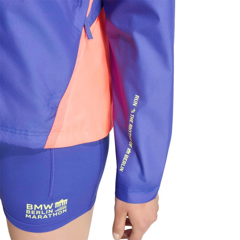 BMW Berlin Laufjacke Damen - blau, gelb