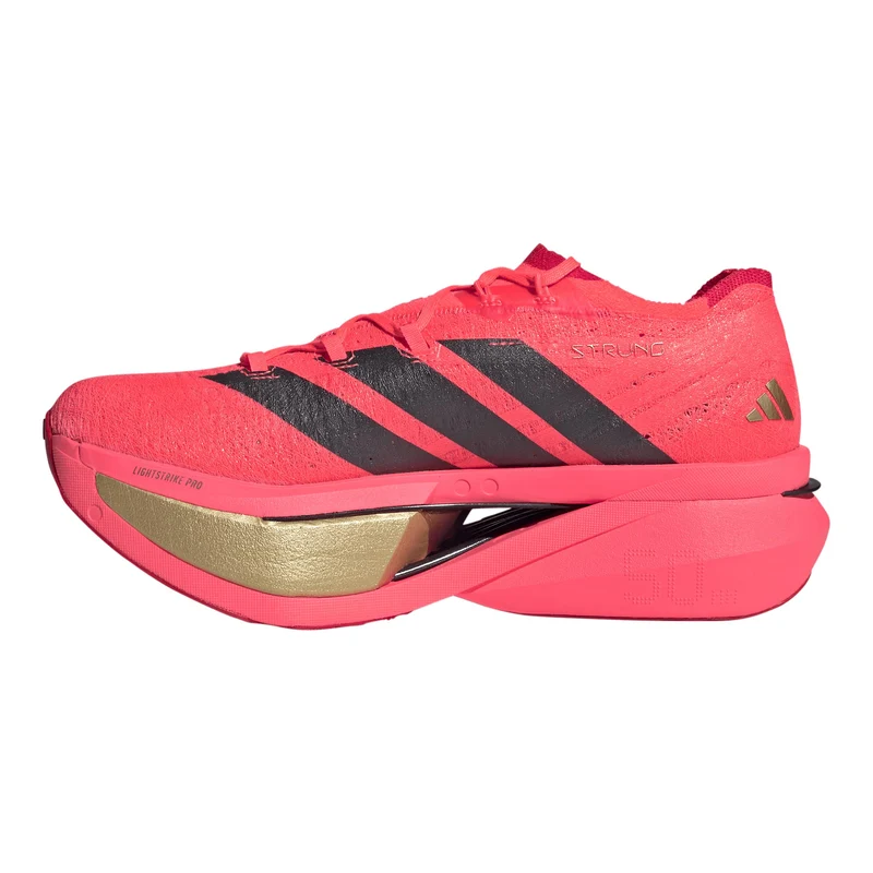 adizero Prime X3 Strung Wettkampfschuh Unisex - rot, schwarz