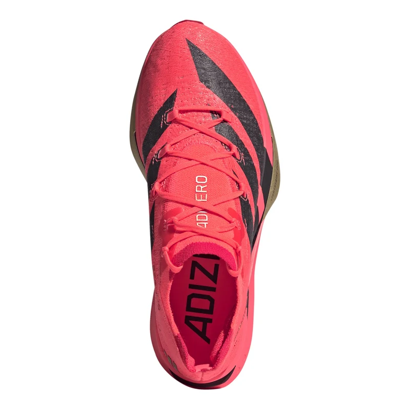 adizero Prime X3 Strung Wettkampfschuh Unisex - rot, schwarz
