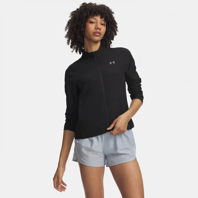 Velociti Track Laufjacke Damen - schwarz