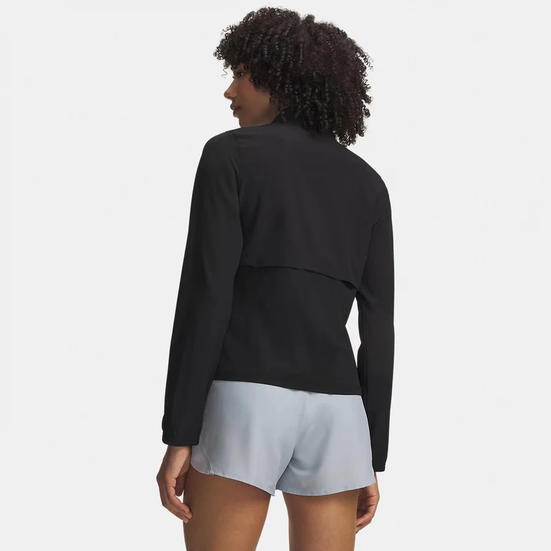 Velociti Track Laufjacke Damen - schwarz