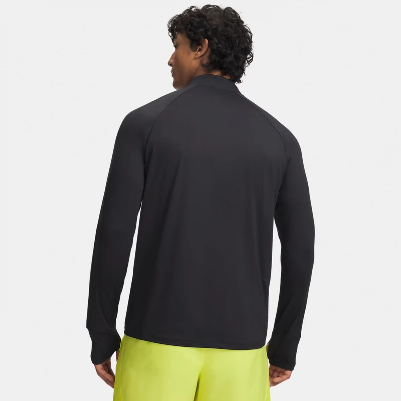 Velociti Half Zip Laufshirt Herren - schwarz