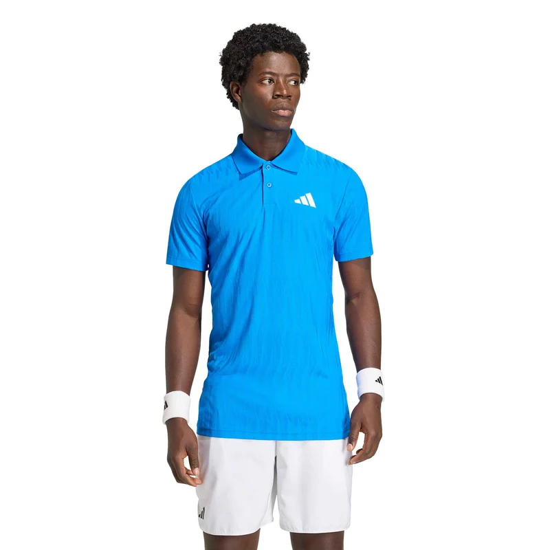 Freelift Polo Herren - blau, weiß