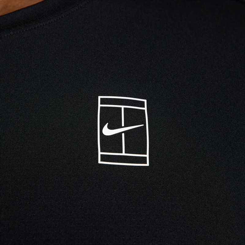 Court Dri-Fit Advantage T-Shirt Herren-Schwarz,Weiß