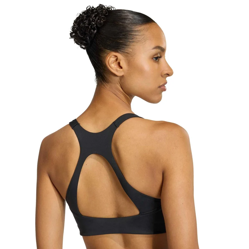 Optime Workout Medium Support Sport-BH Damen - schwarz