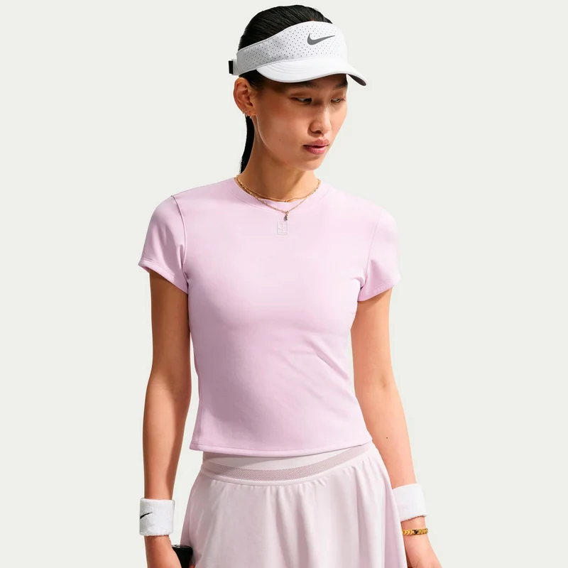 Court Dri-FIT Advantage T-Shirt Damen - pastellrosa