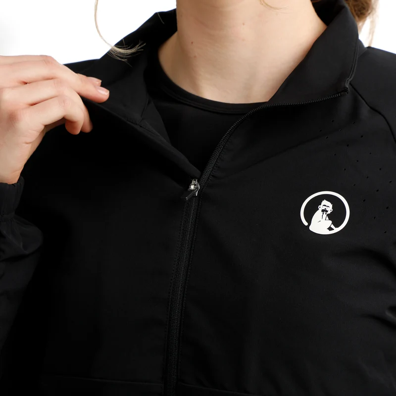 Return Trainingsjacke Damen-Schwarz