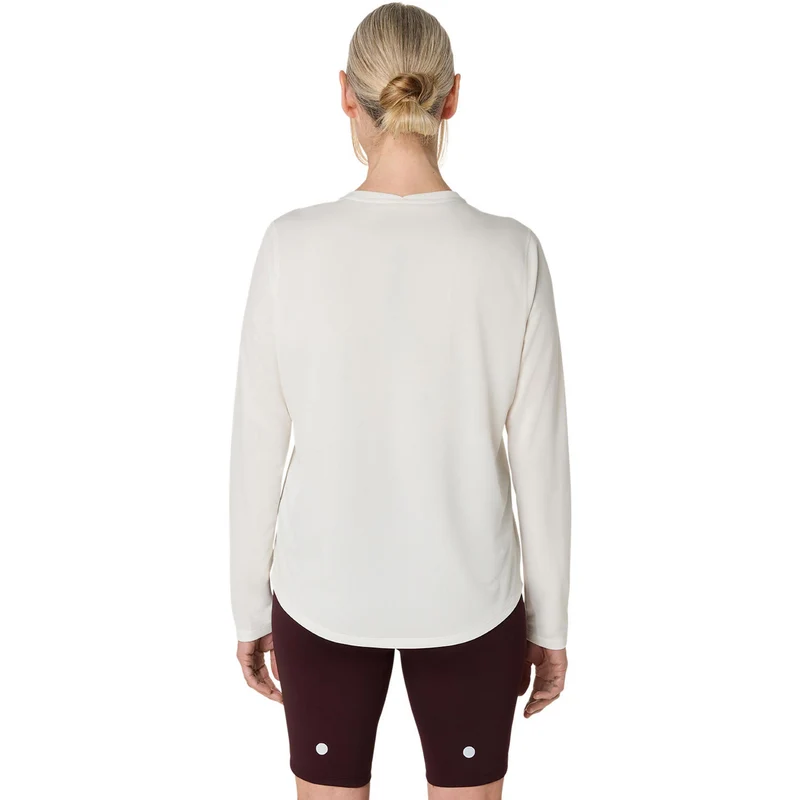 Fujitrail Logo Laufshirt Damen-Beige
