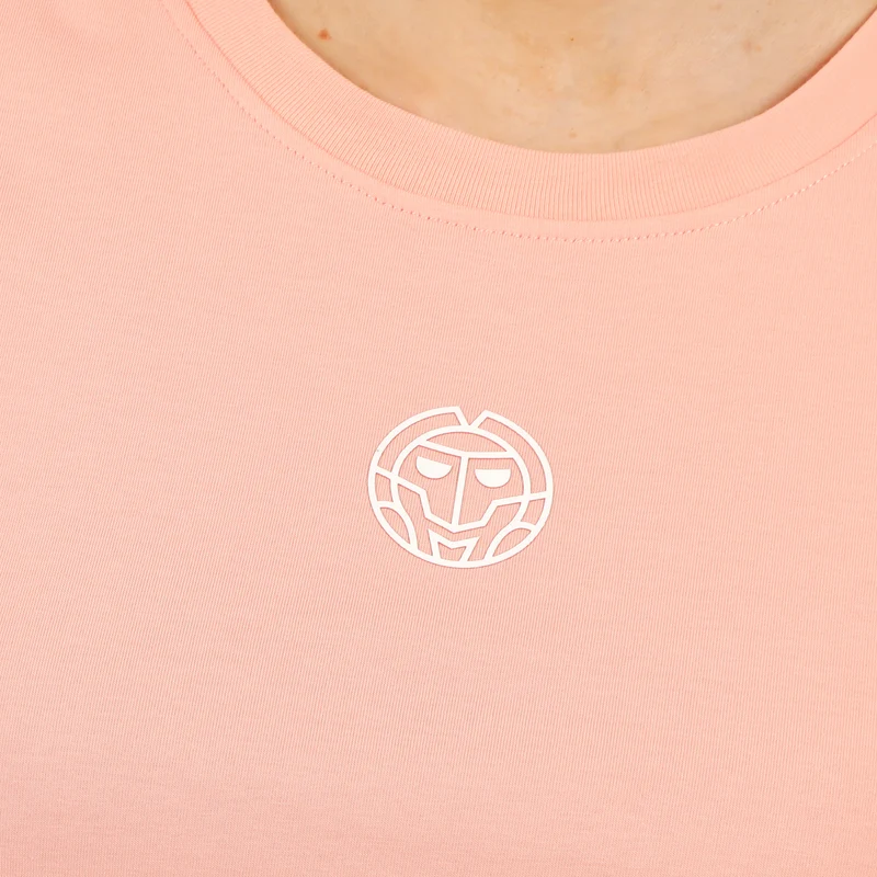 Out of Control Logo T-Shirt Damen-pink