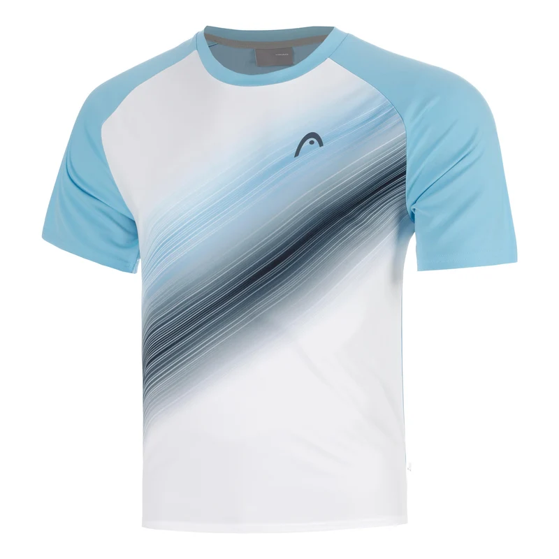 Topspin T-Shirt Herren-hellblau, weiß