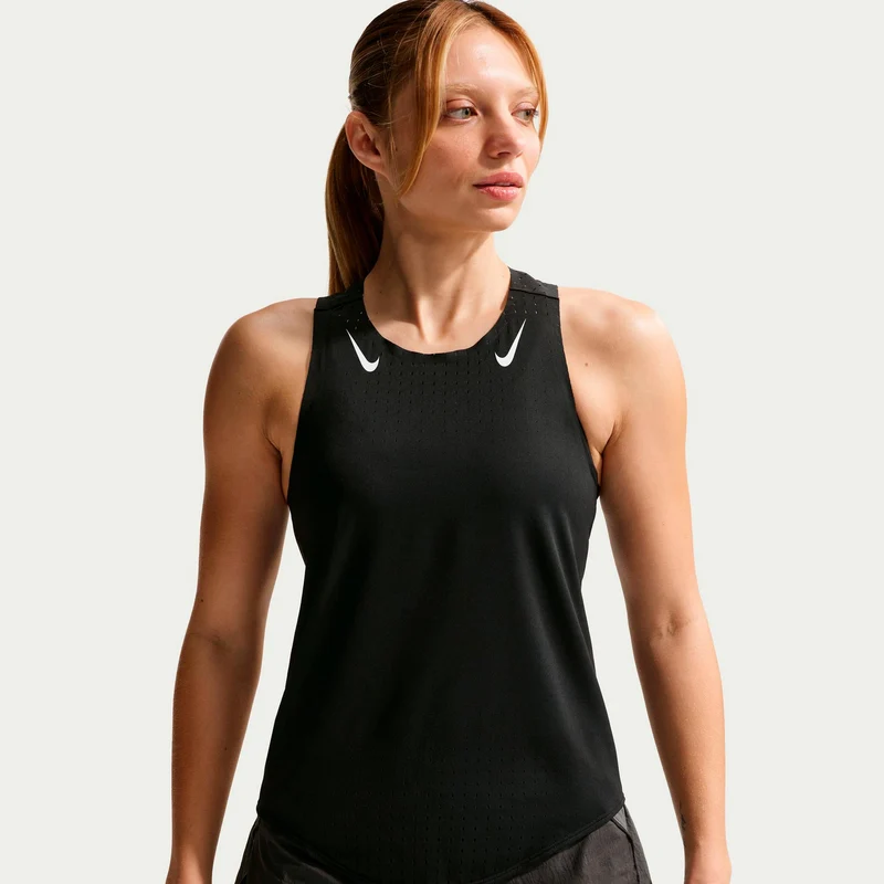 AeroSwift Laufshirt Damen - schwarz, weiß