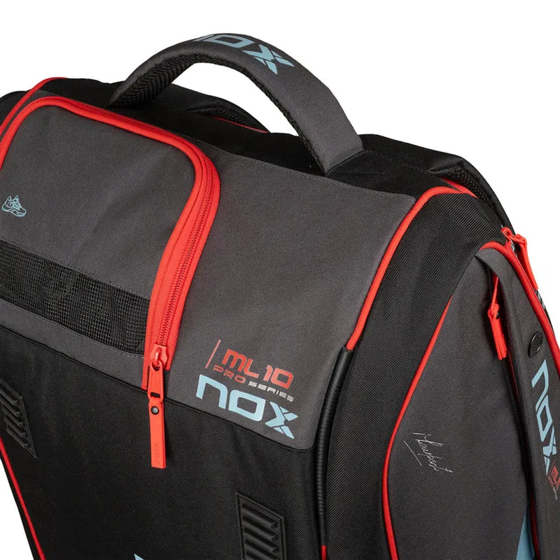 ML10 Competition XL Compact Padelschlägertasche-Schwarz,Rot