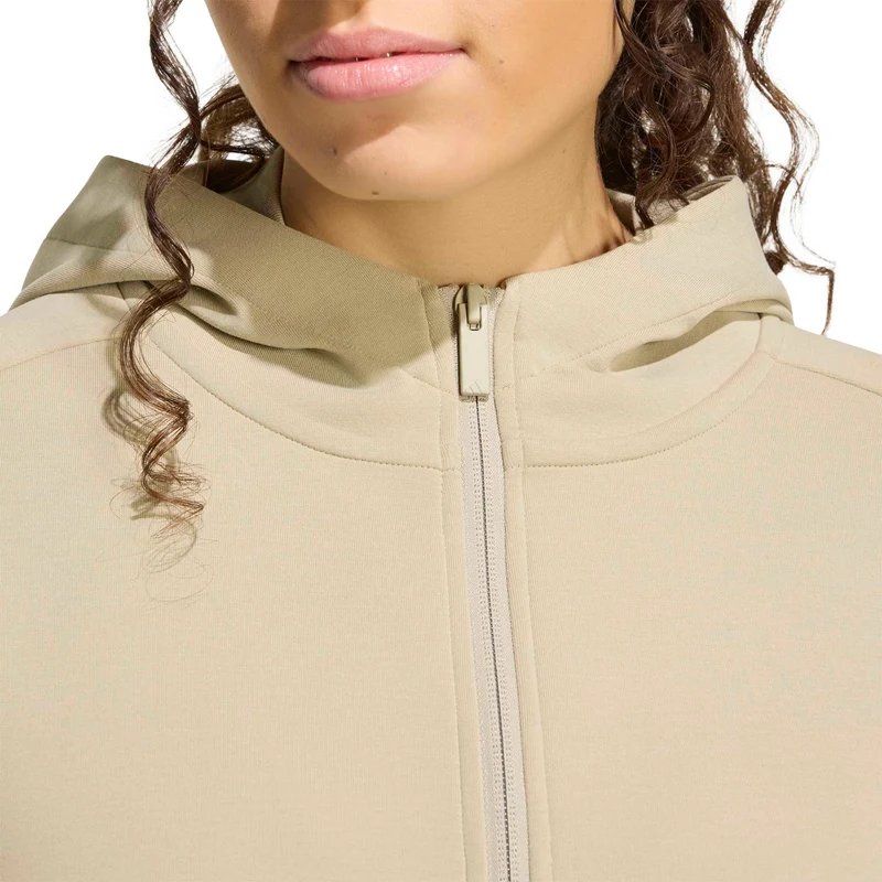 Lux Sweatjacke Damen - beige
