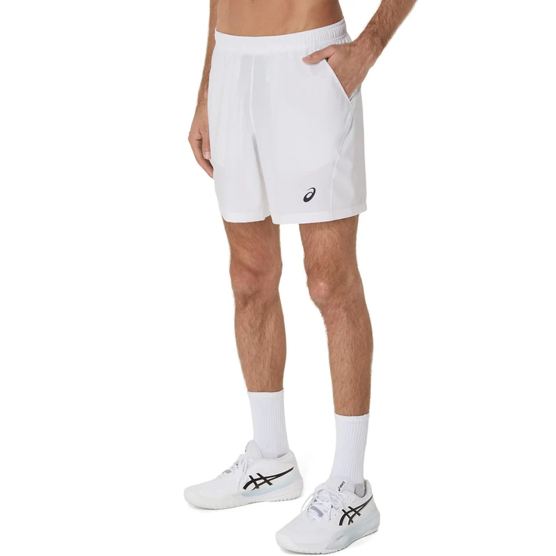 Court 7in Shorts Herren-weiß