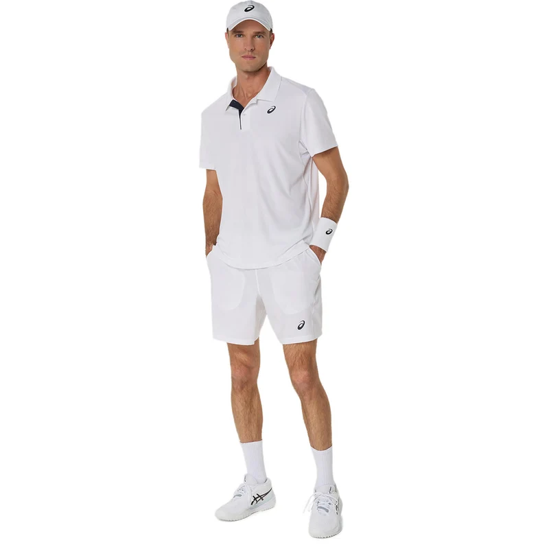 Court 7in Shorts Herren-weiß