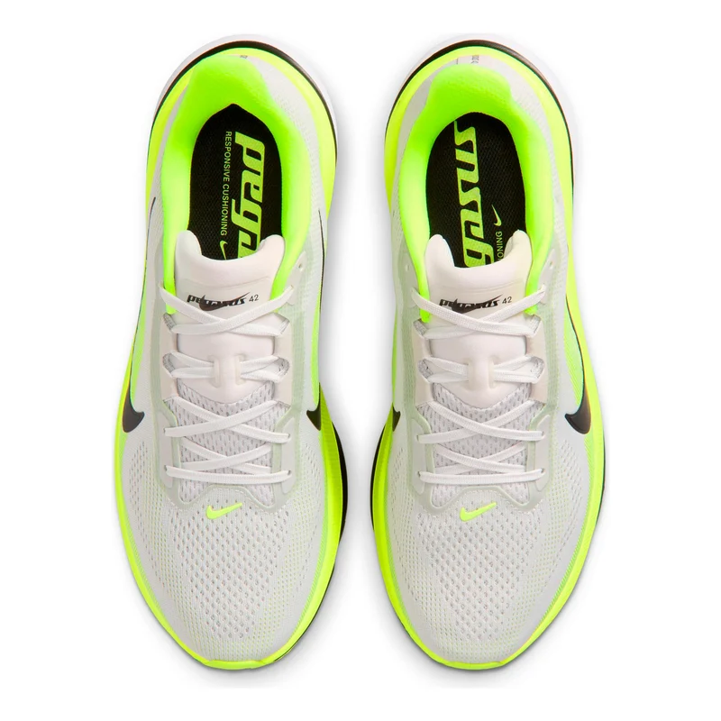 Pegasus 42 Neutralschuh Herren - weiß, neongelb