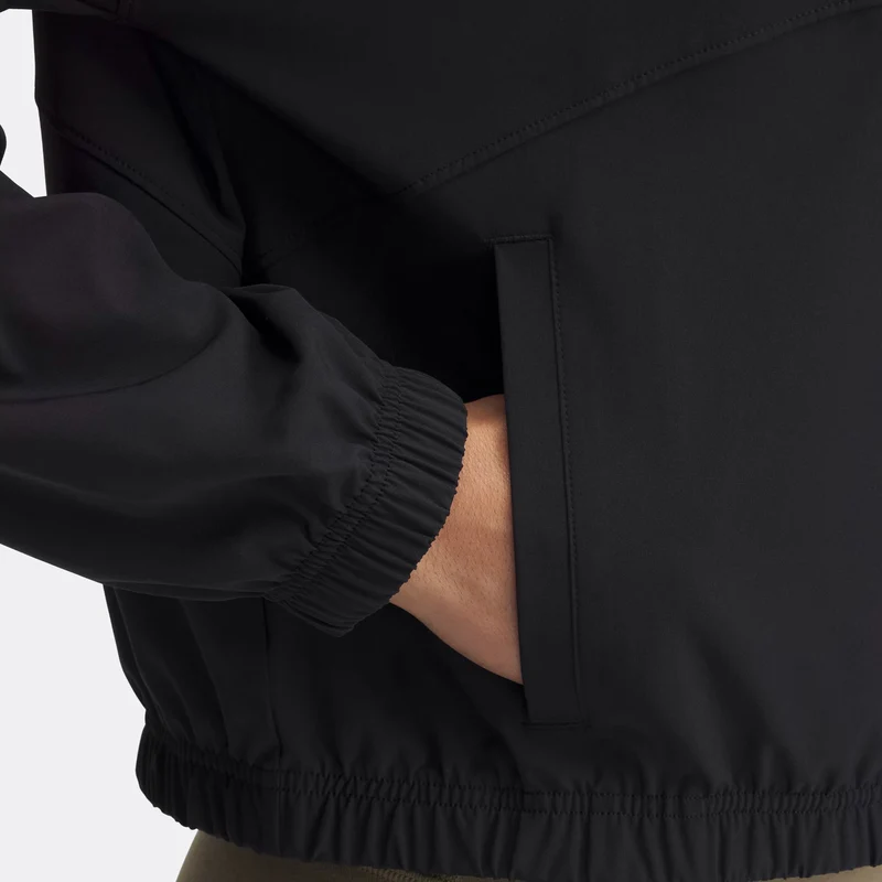 Rival Woven Trainingsjacke Damen-Schwarz