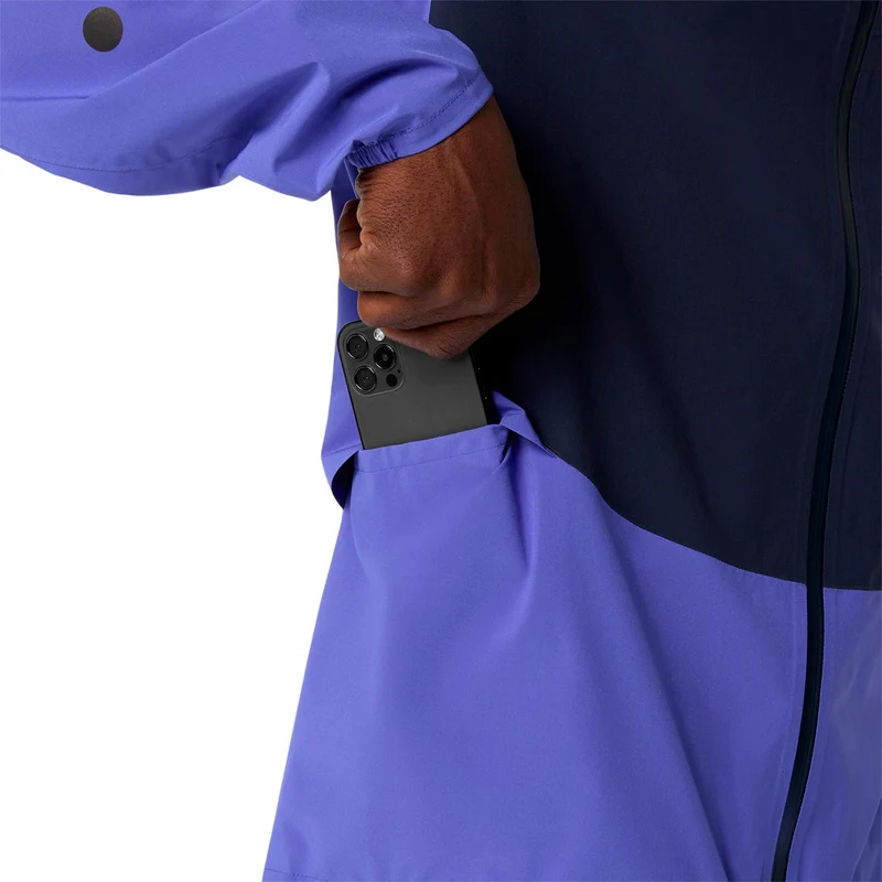 Metarun Waterproof Laufjacke Herren - dunkelblau, blau