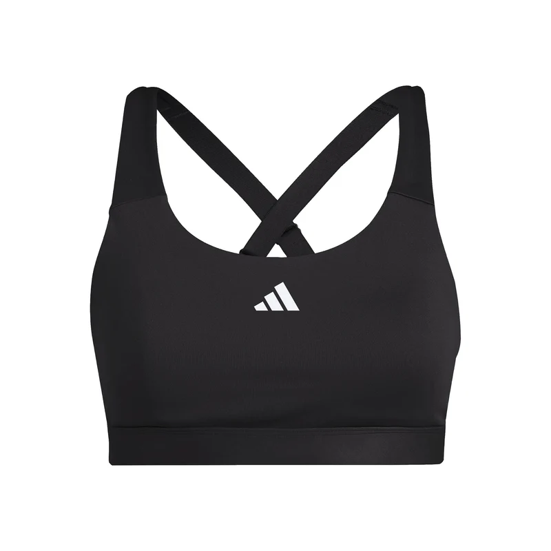Training High Support Sport-BH Damen - schwarz