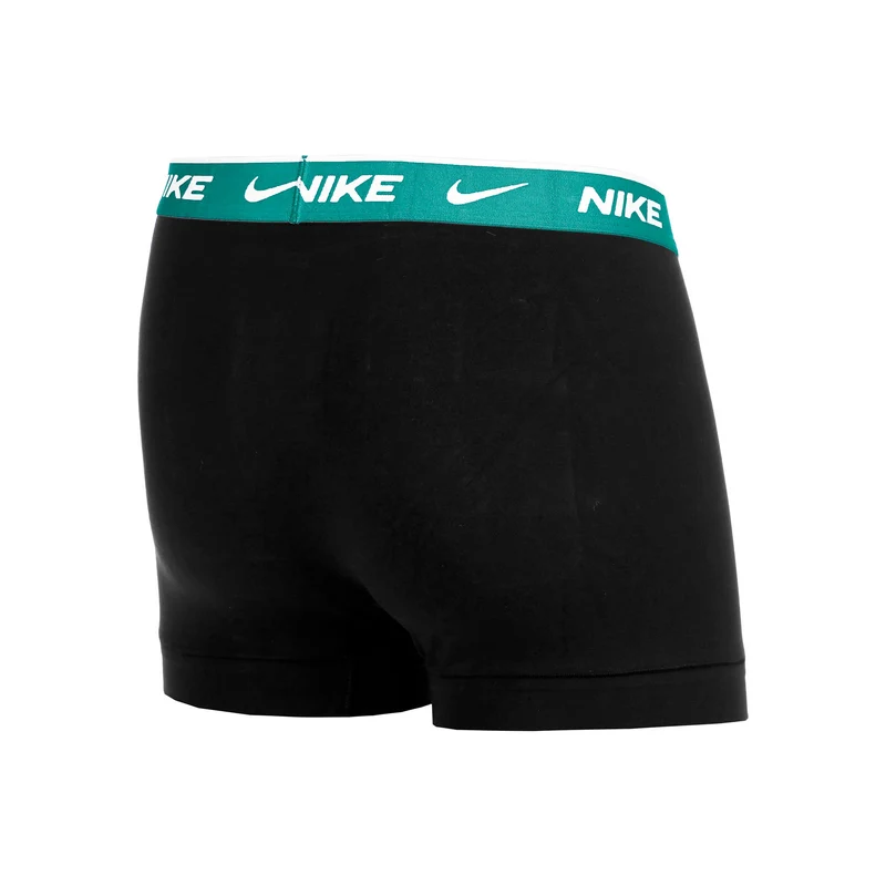 Essential Cotton Stretch Trunk Boxer Short 3er Pack Herren - schwarz, orange