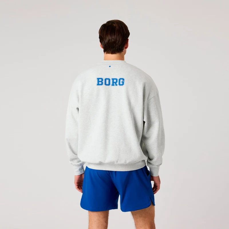 Ace Oversized Sweatshirt Herren - hellgrau
