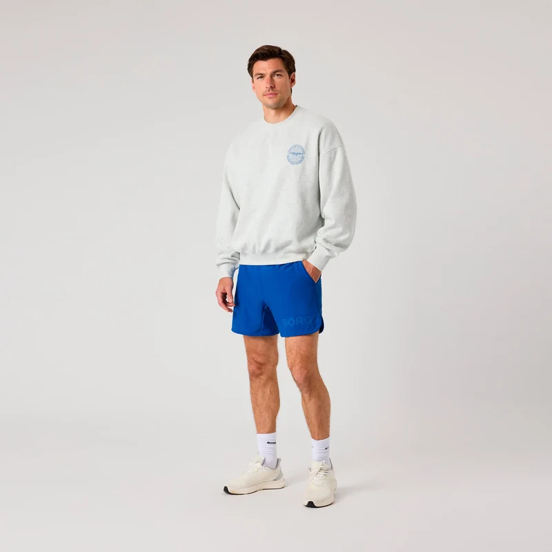 Ace Oversized Sweatshirt Herren - hellgrau