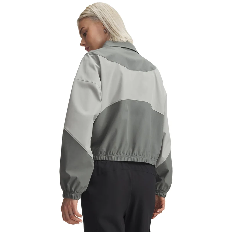 Rival Woven Trainingsjacke Damen-grün, weiß