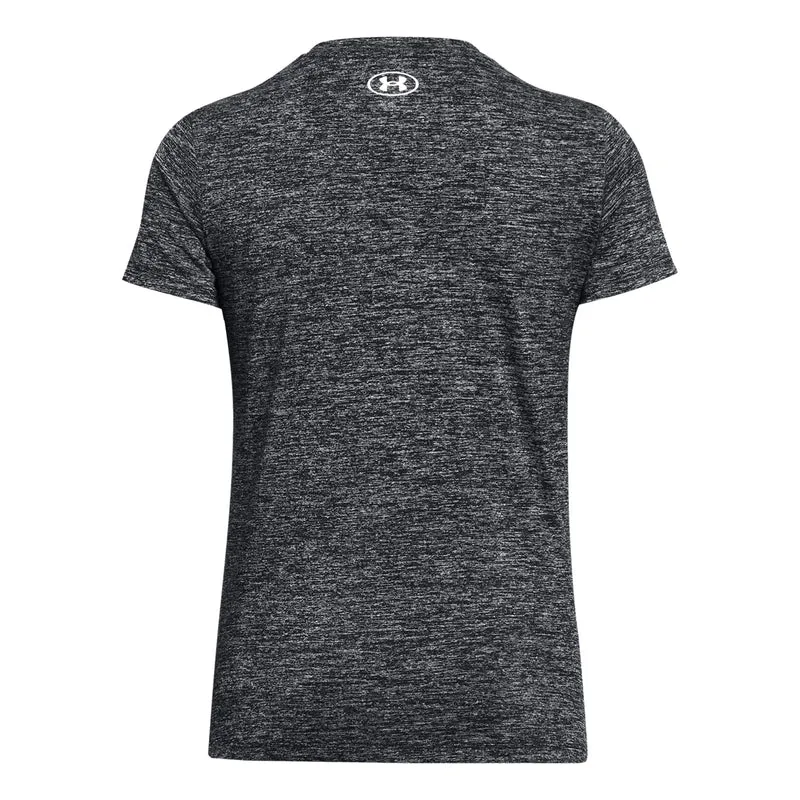 Tech Twist T-Shirt Damen-Schwarz
