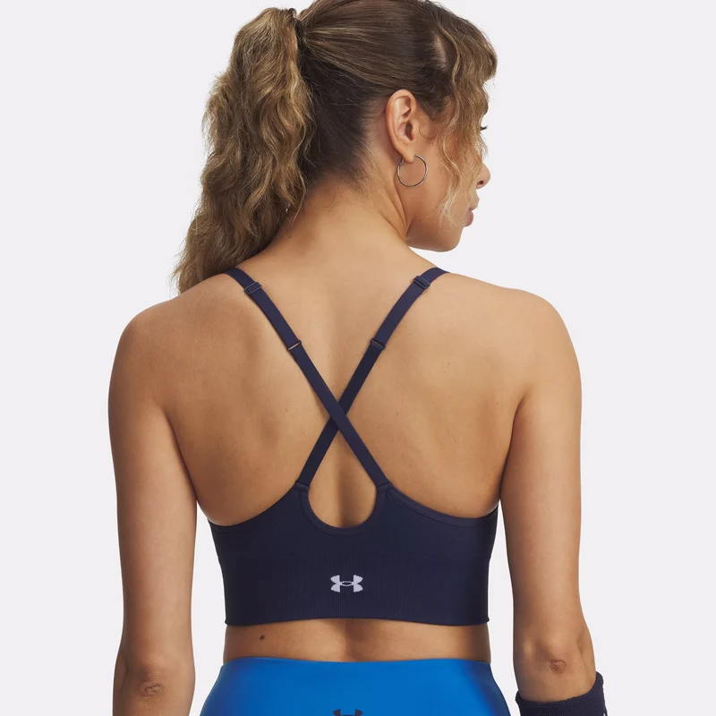 Vanisheamle Low Sport-BH Damen-Blau