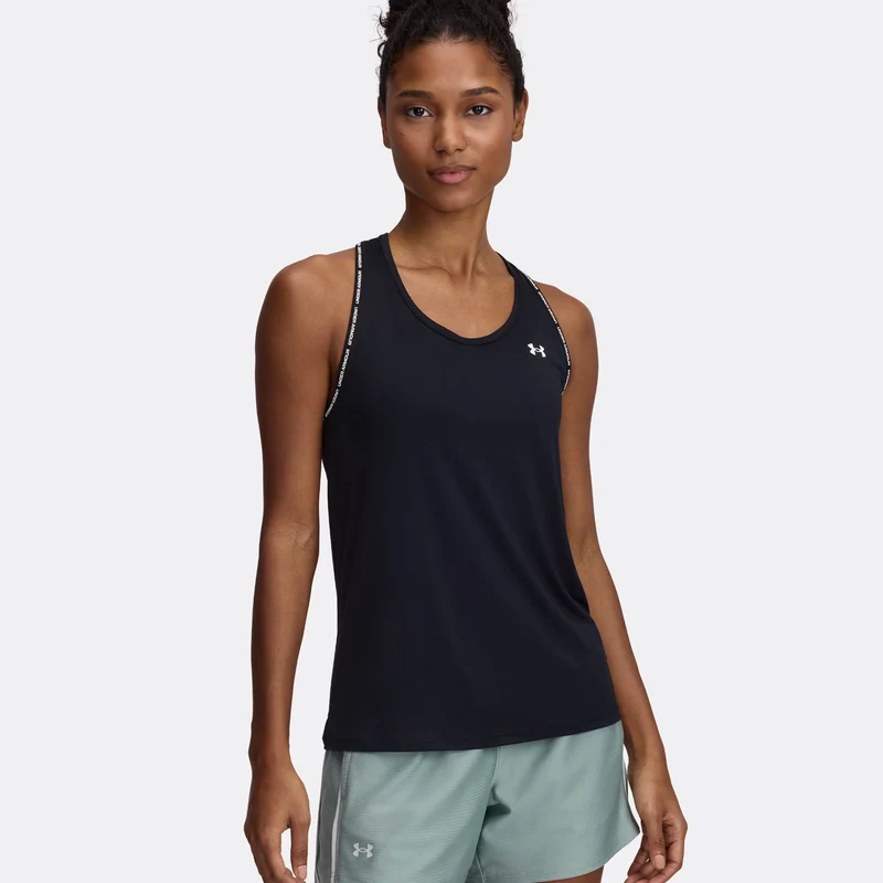 Tech Knockout Tank-Top Damen-Schwarz