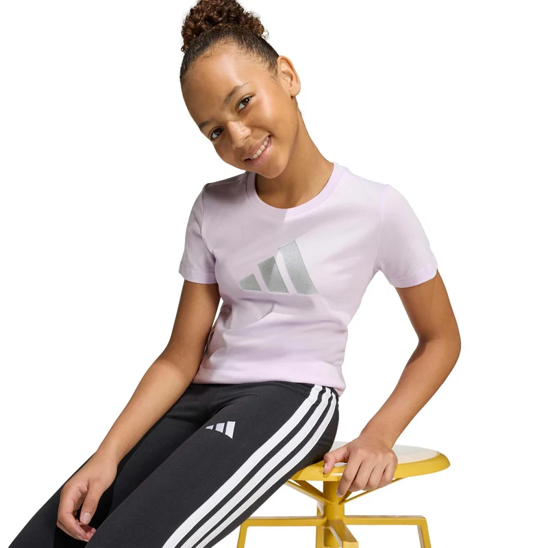 Everyday Glam Graphic T-Shirt Mädchen - flieder, weiß