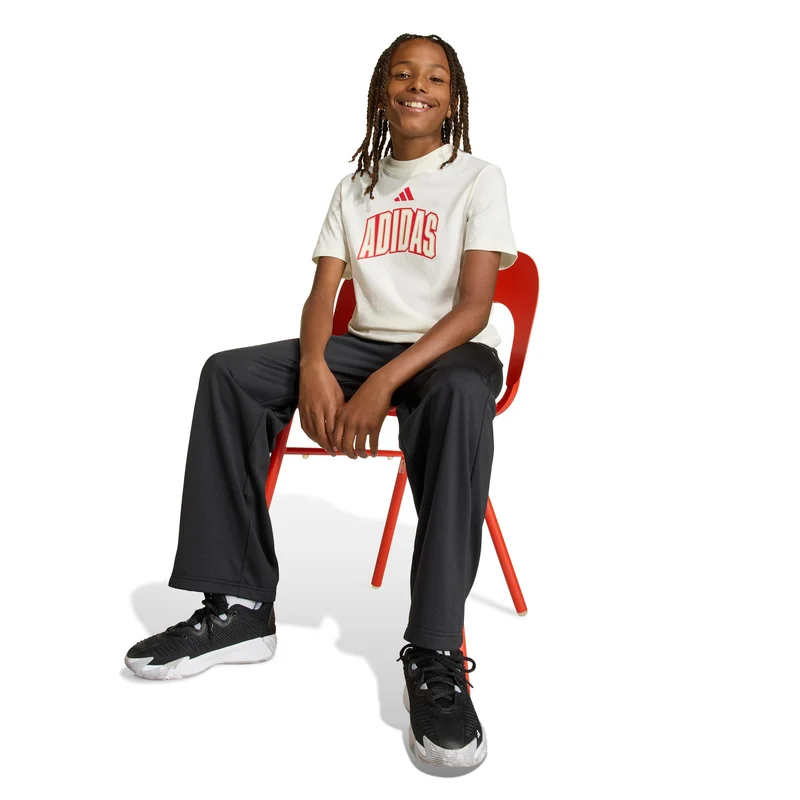 Stadium Lettering T-Shirt Kinder - offwhite, rot