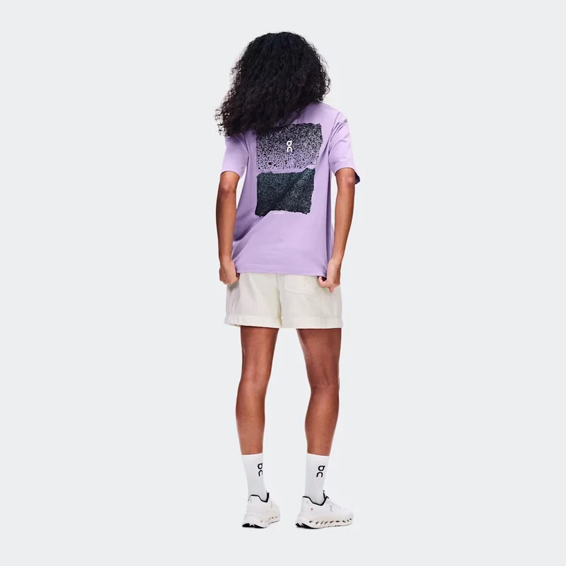 Club Fade T-Shirt Damen - flieder
