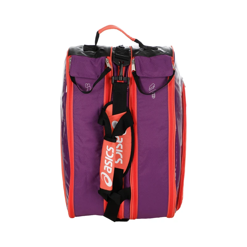 Medium Sports Performance Padelschlägertasche - orange, lila