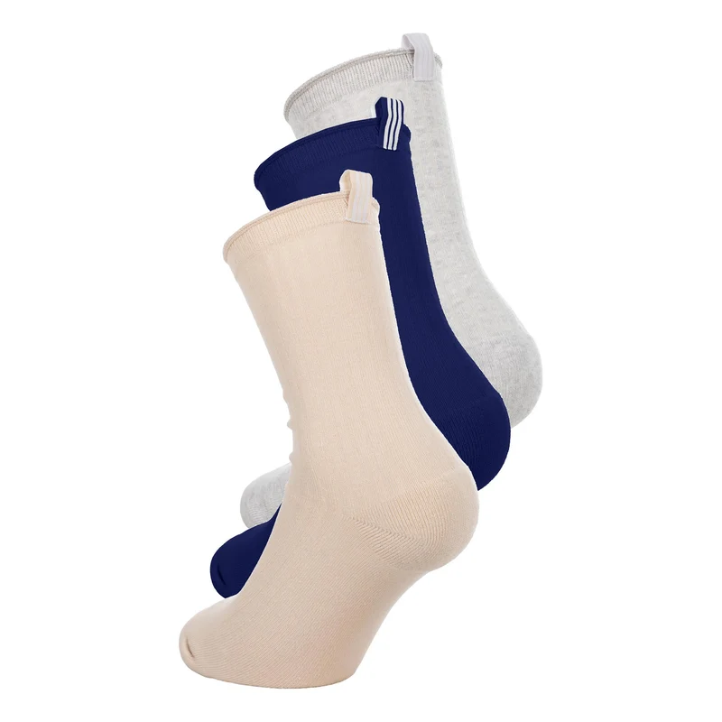 Essentials Crew Tennissocken Unisex - beige, hellgrau