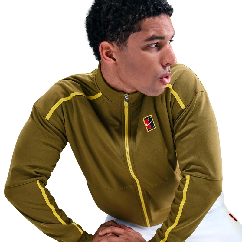 Jannik Sinner Court Heritage Trainingsjacke Herren-oliv