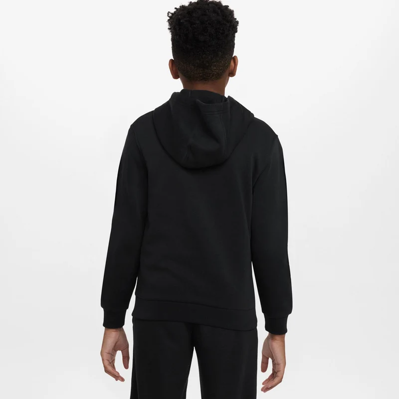 Club Fleece Hoody Kinder-schwarz