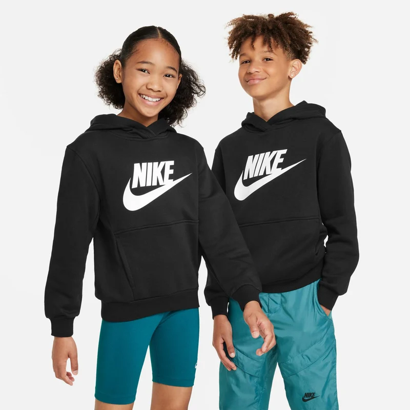 Club Fleece Hoody Kinder-schwarz