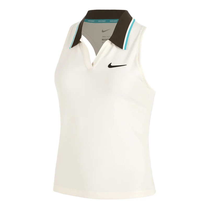 Court Dri-FIT Slam Tank-Top Damen-Creme,Braun