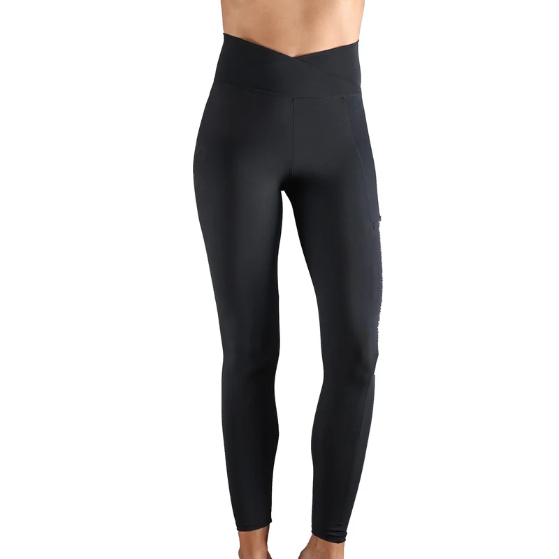 Cross Pocket Tight Damen - schwarz,
