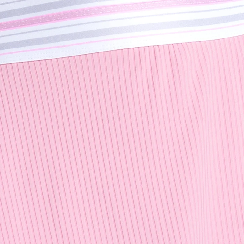 High Waist Riviera Wave Rock Damen - rosa, weiß