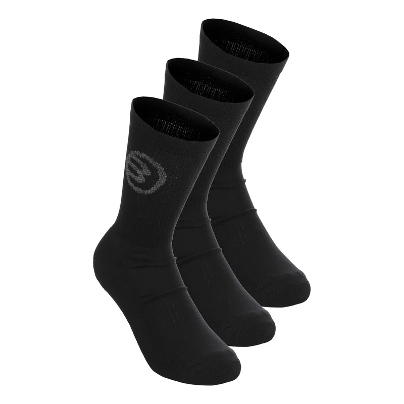 BP262 (PACK DE 3) Sportsocken Unisex - schwarz