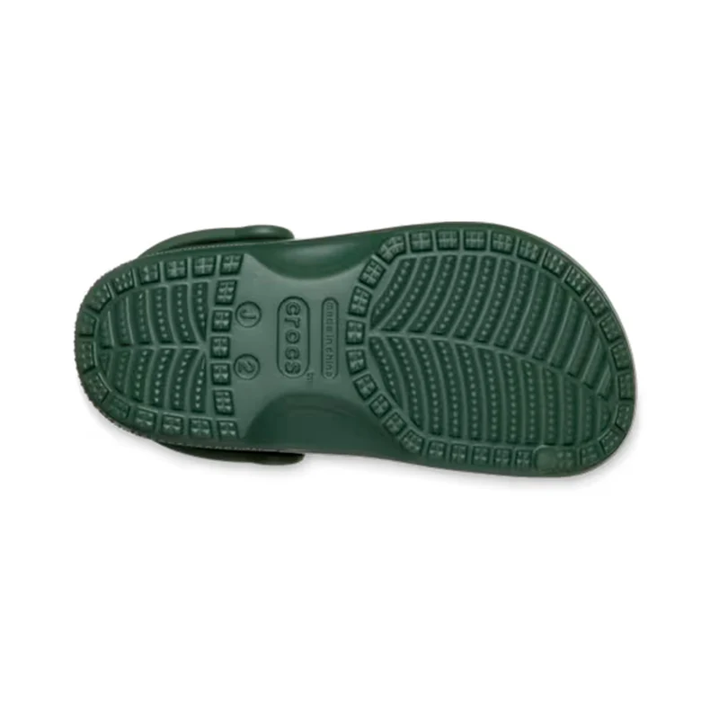 Classic Clog Badelatschen Kinder - dunkelgrün