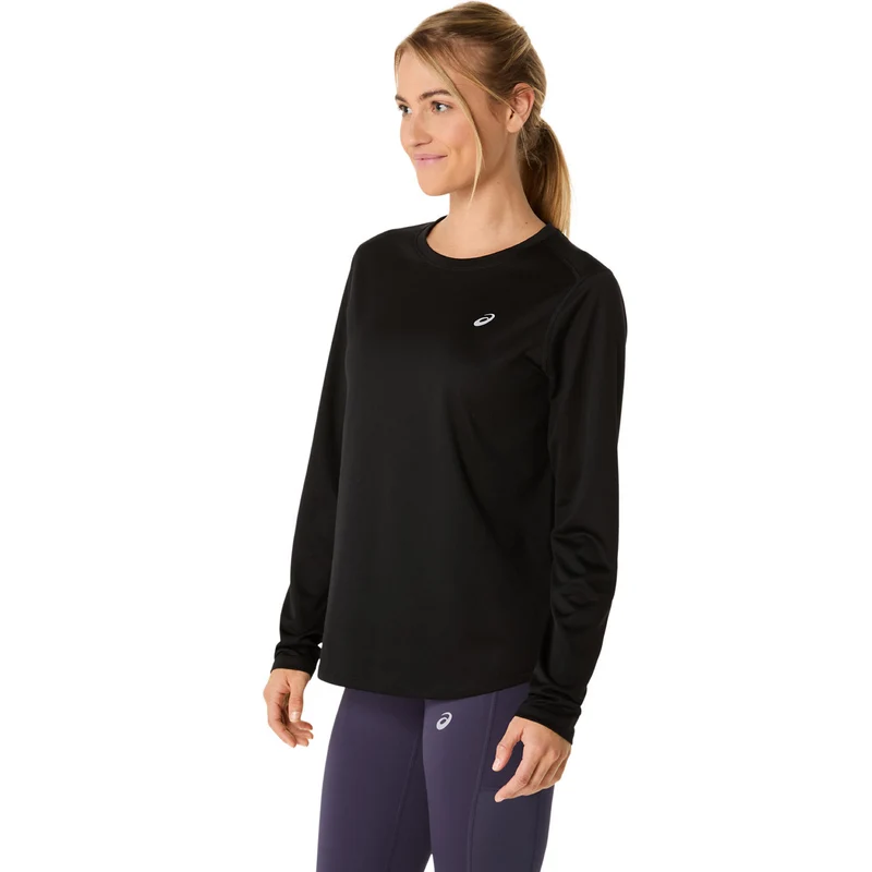 Core Laufshirt Damen - schwarz