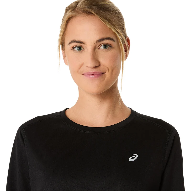Core Laufshirt Damen - schwarz