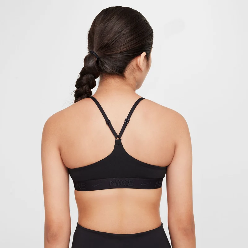 Dri-Fit Indy Sport-BH Mädchen-Schwarz