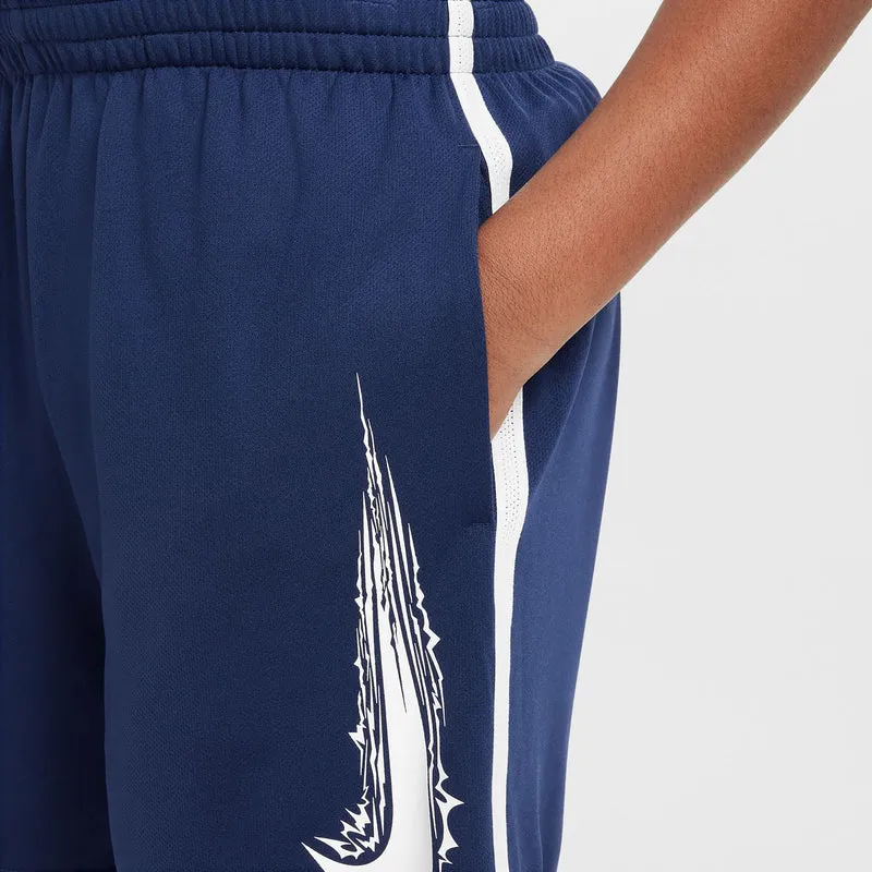 Dri-Fit Multi Shorts Kinder - dunkelblau, weiß