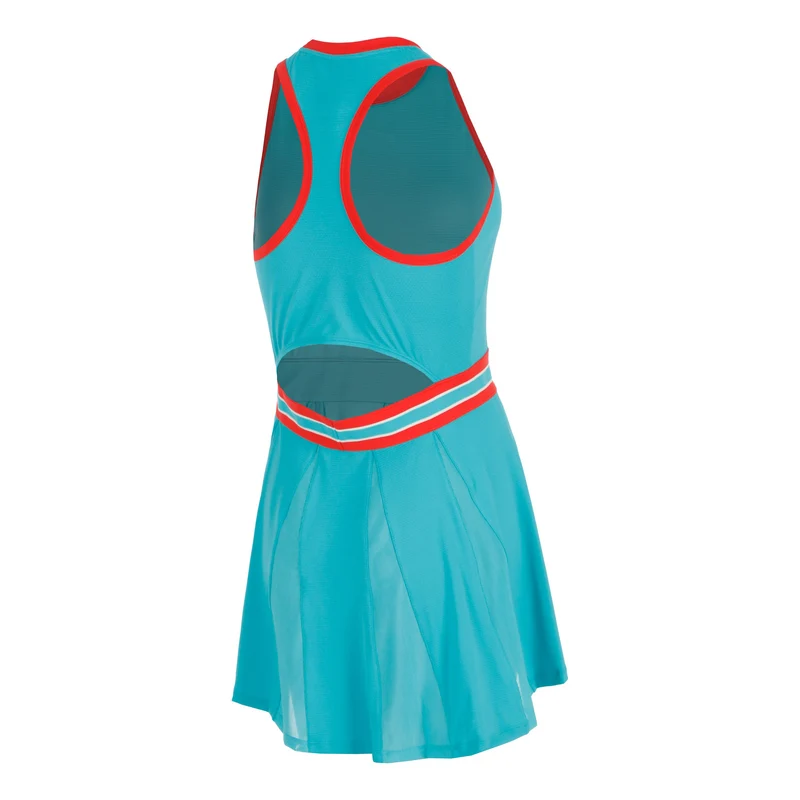 Court Dri-FIT Slam Kleid Damen-Türkis,Rot