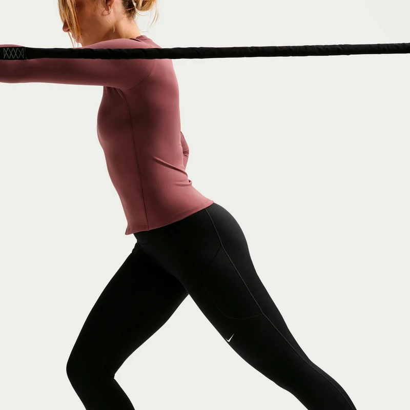 Dri-FIT One High Rise 7/8 Tight Damen-schwarz, weiß
