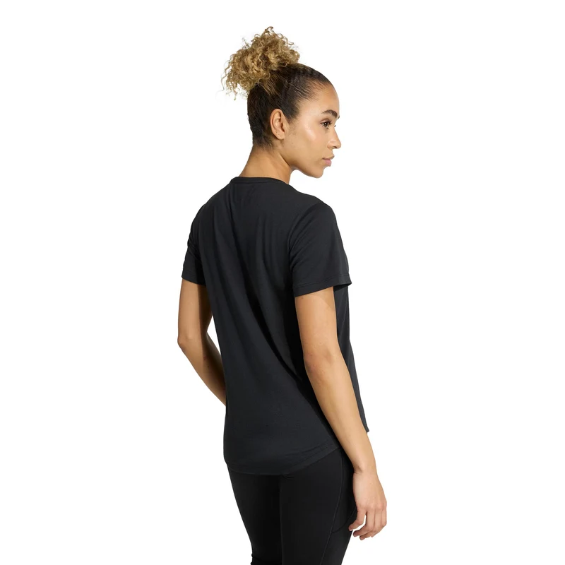 Yoga Essentials T-Shirt Damen - schwarz